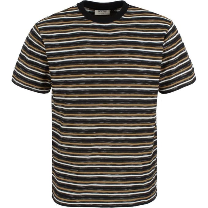 Indicode T-shirt - INGypso - M tot L - voor Mannen - zwart
