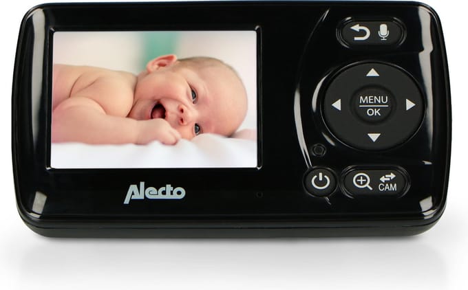 Alecto DVM71BK - Babyfoon met camera - Temperatuurweergave - Zwart