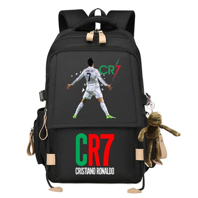 Cartable grande capacité avec bandoulière; set de trousse à crayons trois pièces pour étudiant