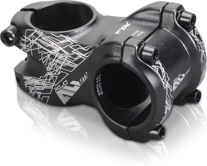 XLC ST-M25 Stuurpen - Ahead - Aluminium - 1 1/8" - 65mm/31.8mm - Mat Zwart