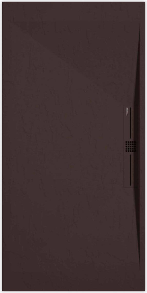 Sanifun douchebak Stone Side Chocolate Slate 1300 x 900 P