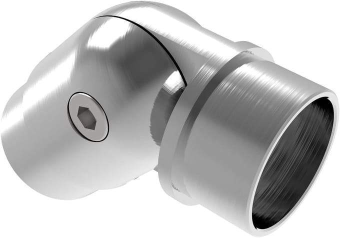 Roestvrijstalen leuning configurator 42,4mm trap accessoires wandleuning