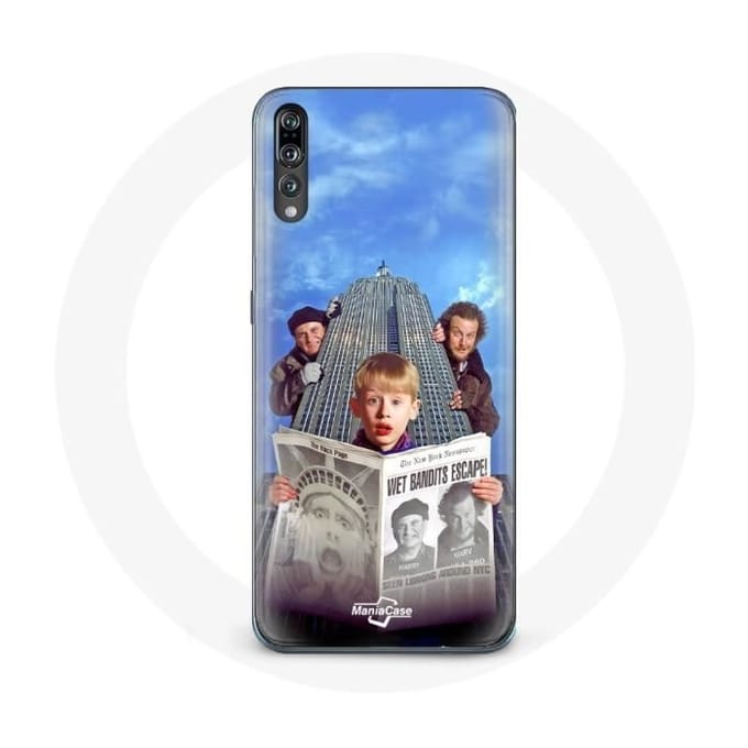 Hoesje voor Huawei P20 Pro Home Alone Mom Ik heb het vliegtuig weer gemist