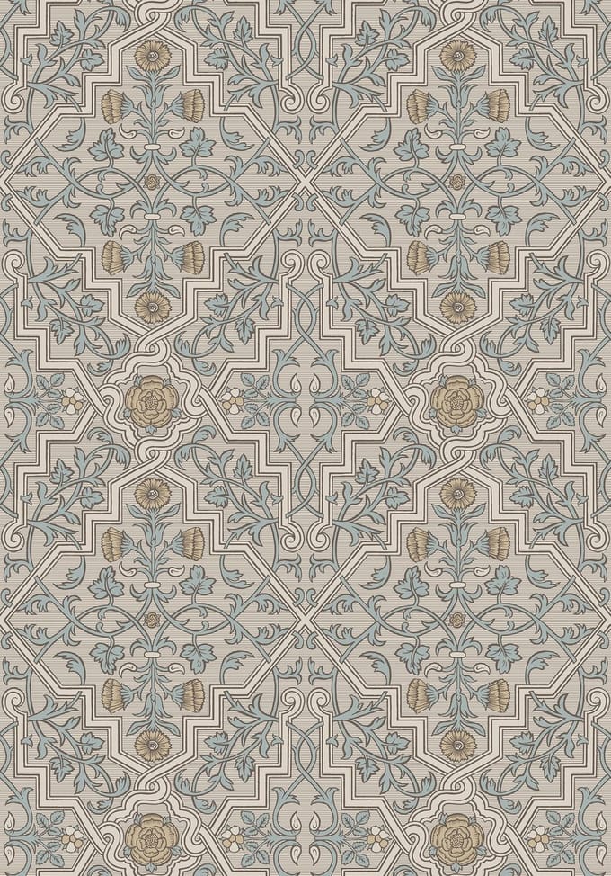 Boråstapeter Vliesbehang 4589 - Anno - Klassiek Beige - 53cm x 10.05m