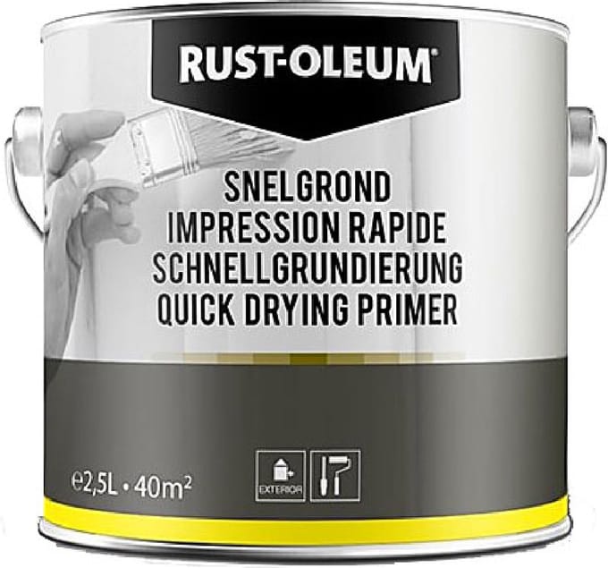Ivana snelgrond - synthetisch - grijs - 2,5 l - hout