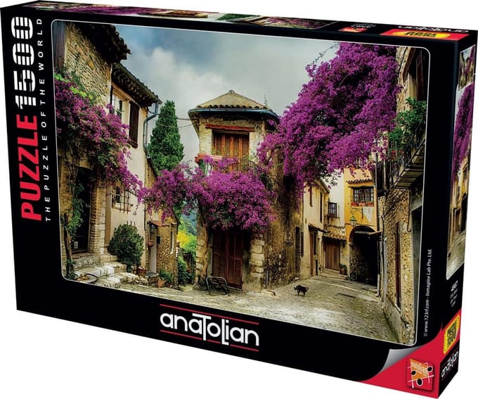 Stadscentrum Puzzel 1500 stukjes - Gedetailleerde Panoramische Legpuzzel