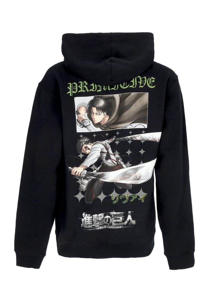Scout-hoodie voor heren X Attack On Titan Zwart