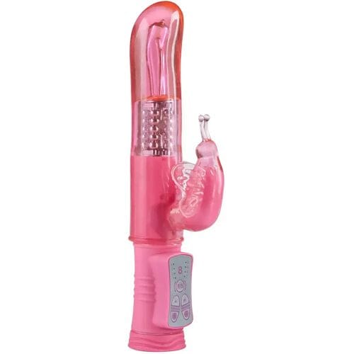 TOYJOY - Happy Hugging Butterfly - Vibrators Rotating Roze