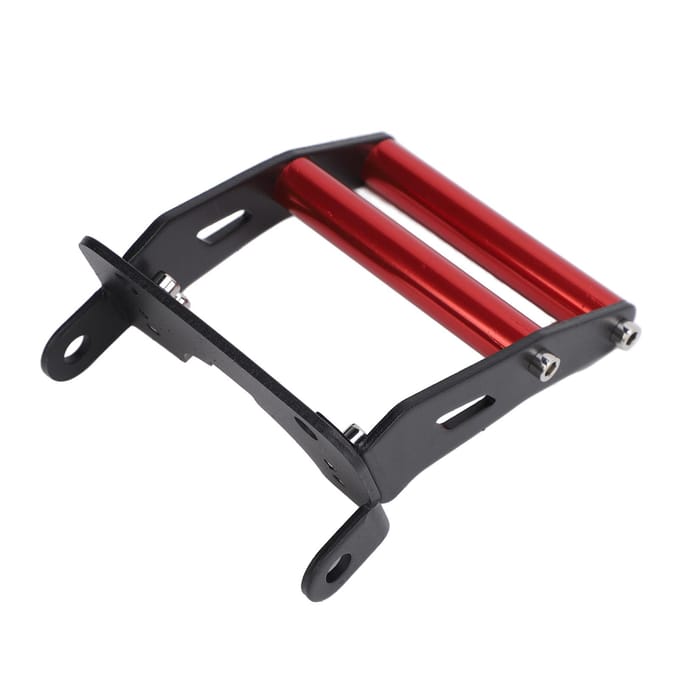 Scooter Achtervoetsteun Aluminiumlegering Elektrische Scooter Achterhandgreep Accessoires voor KUGOO M4 red