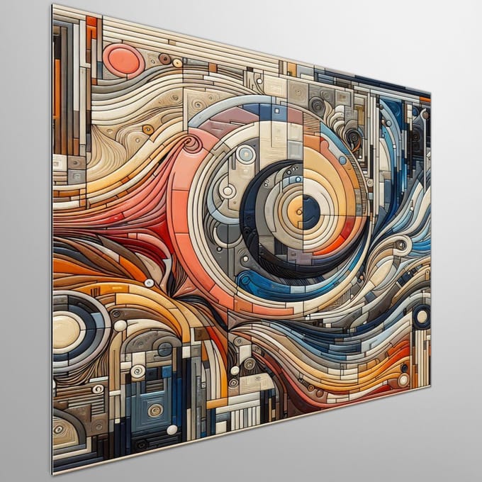 Kunstprint | Wanddecoratie | Dibond | 60 × 60 cm