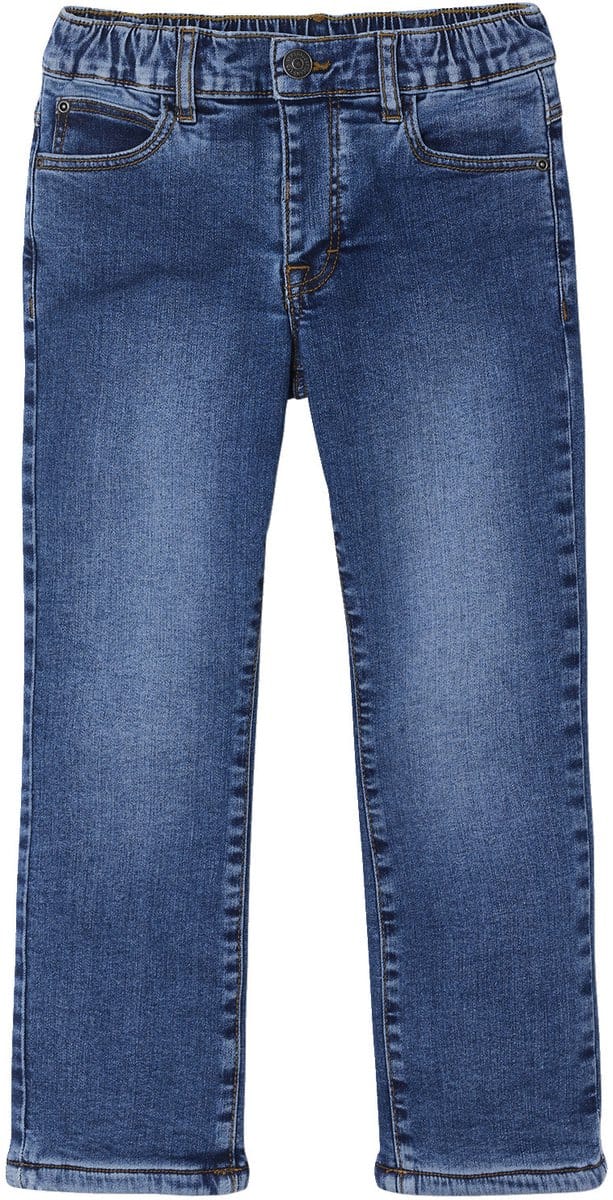 Vertbaudet Denim jeans met fleecevoering voor jongens