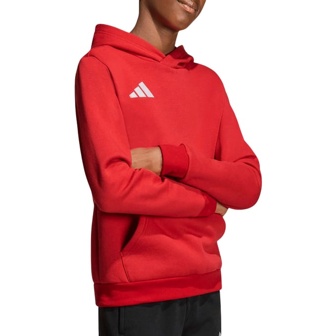 Adidas Performance Entrada26 Hoodie Kids - Kinderen - Rood