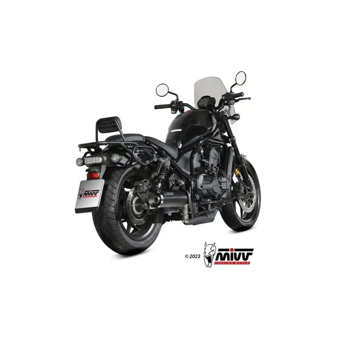 Silencer motorfiets aluminium Mivv HR-1 Kawasaki