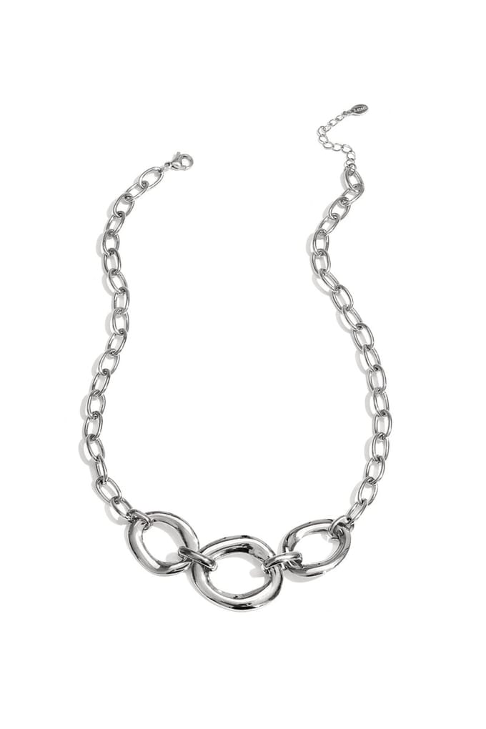 Chunky Statement Ketting | RVS (Verkleurt niet) | Zilver | Leukste Kettingen