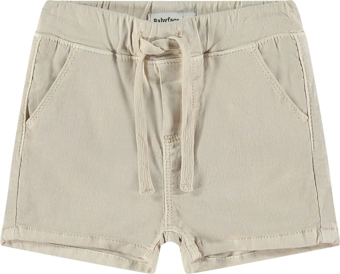 Babyface baby boys short Jongens Broek - stone - Maat 68