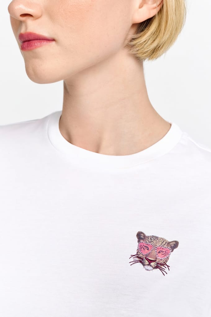 Rich & Royal Organic Contemporary Shirt White Maat: S | Tops Outlet | Dames | Wit