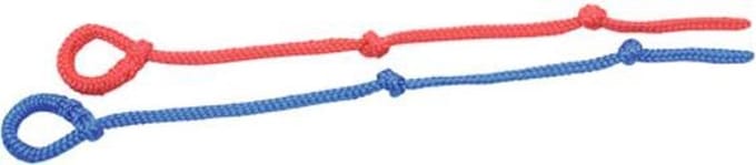 Verlostouwtjes nylon, Rood/Blauw