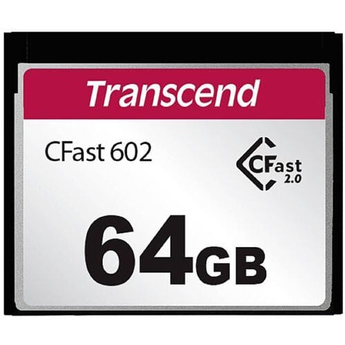 Transcend TS64GCFX602 CFast-kaart Industrial 64 GB