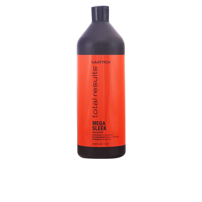 Matrix Total Results Mega Sleek Sheaboter Gladmakende Shampoo voor Pluizig Haar 1000 ml