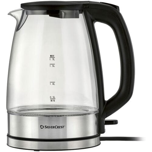 SILVERCREST Glazen waterkoker 1,7 L