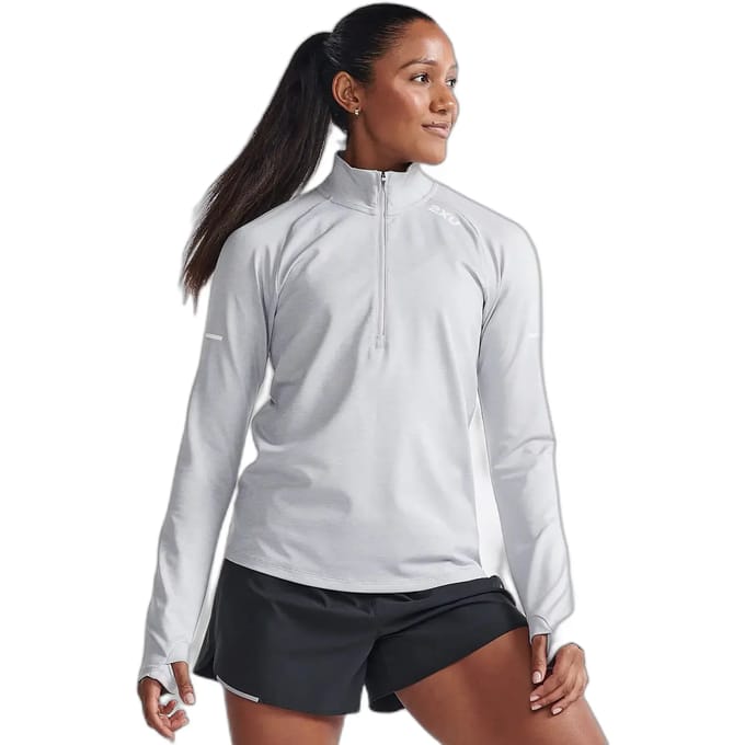 Dames longsleeve 1/4 zip shirt 2XU Aero