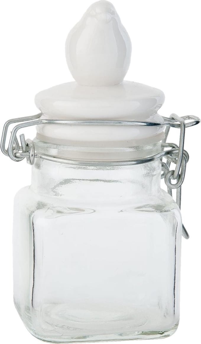 Clayre & Eef Voorraadpot 7x5x11 cm / 0,1L