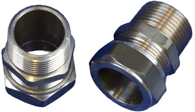 R3/4''x22mm puntstuk gastec/kiwa