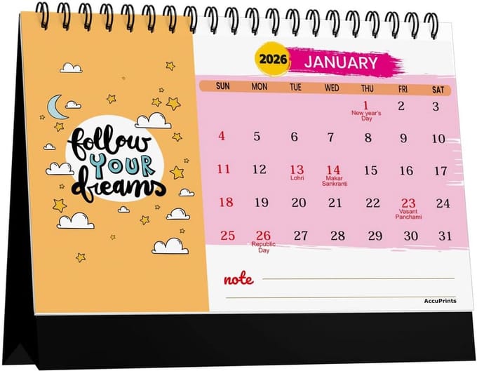 Motiverende Bureaukalender 2023 Jaarplanner voor Kantoor en Thuis