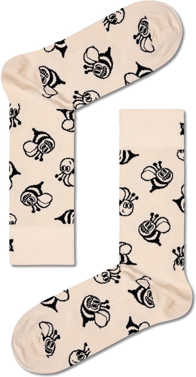 Happy Socks Bee Sock - unisex sokken - Unisex - Maat: 41 - 46