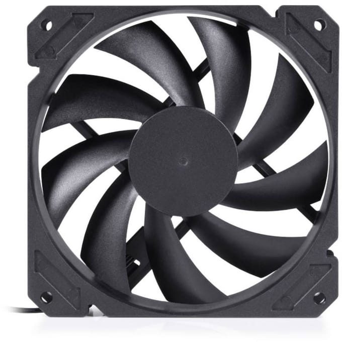 Alphacool Core PWM-Lüfter 2.500 U/min PC-ventilator Zwart (b x h x d) 120 x 25 x 120 mm