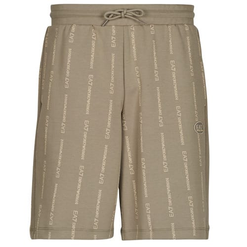 Korte Broek Emporio Armani EA7 TRAIN GRAPHIC BERMUDA MONOGRAM PRINTED