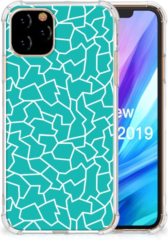 Apple iPhone 11 Pro Back Cover Cracks Blue