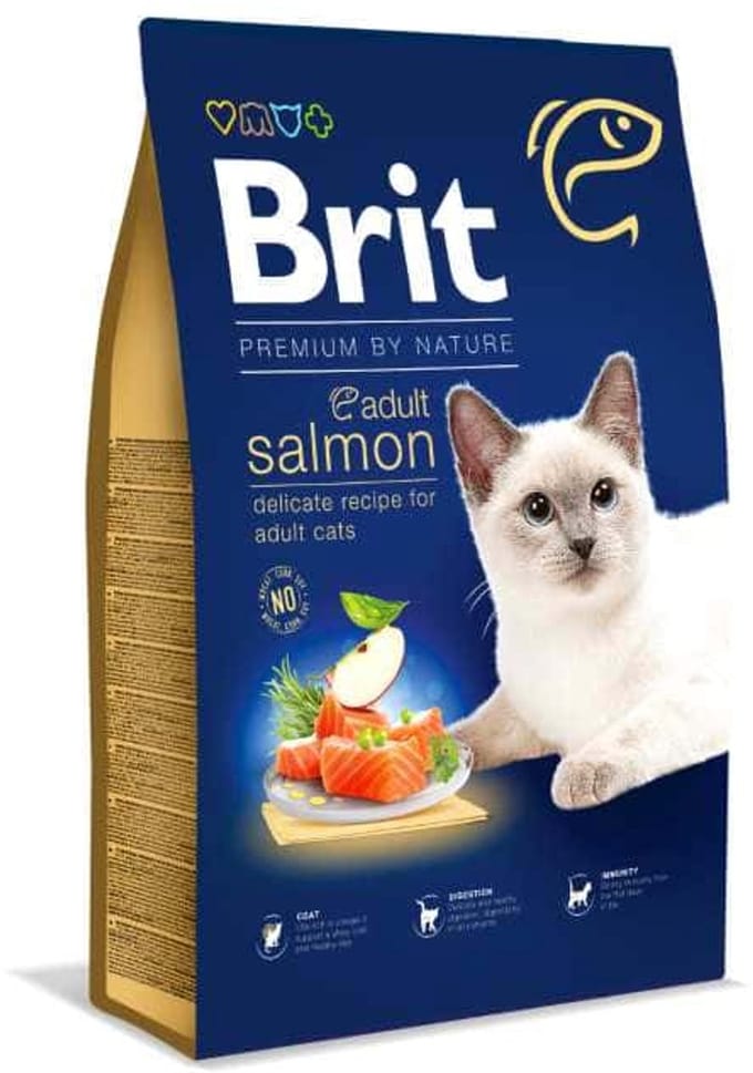Brit Premium Kat Adult Zalm - 8 kg