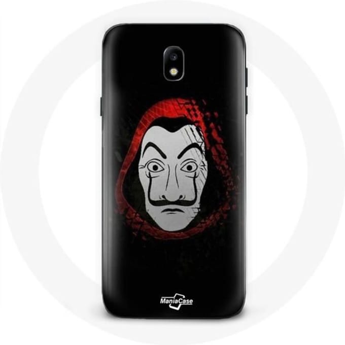 Case voor Samsung Galaxy J7 2017 La casa de papel Masker