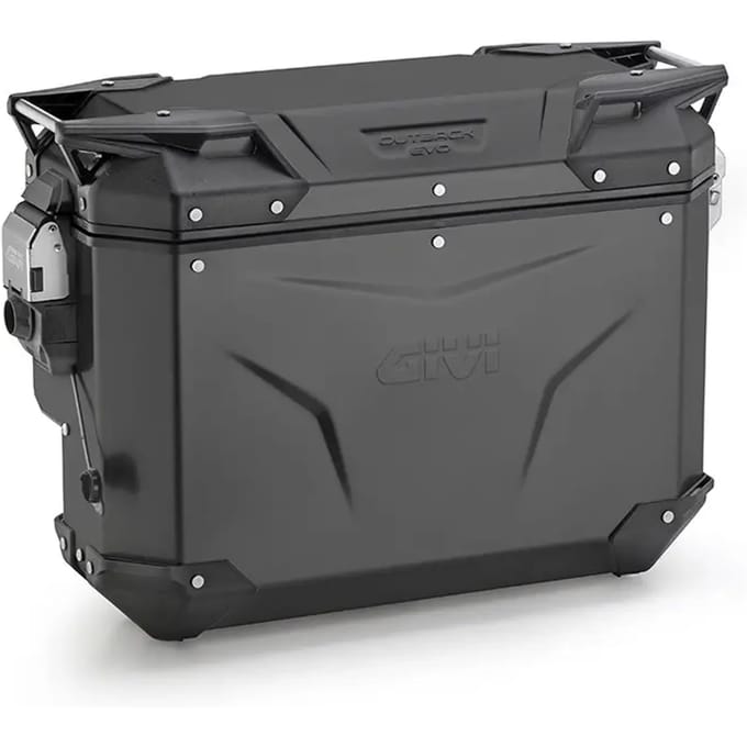 Rechterschoudertas voor motor zonder cilinderbevestiging Givi Outback Evo
