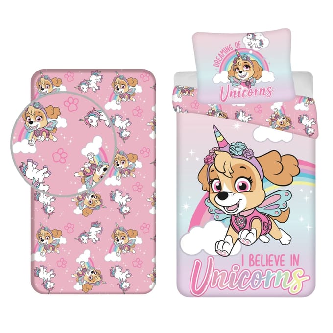 Paw Patrol Dekbedset - Dekbedovertrek - Hoeslaken - Kussensloop