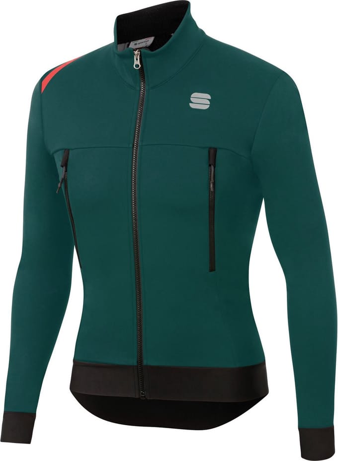 Sportful Fietsjack Heren Groen - FIANDRE WARM JACKET SEA MOSS - XL