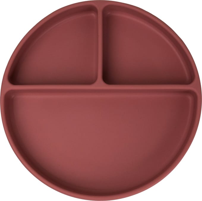 JU&MP Bord Zuignap - Baby - Kinderservies - Kinderbord - Onbreekbaar - Rood