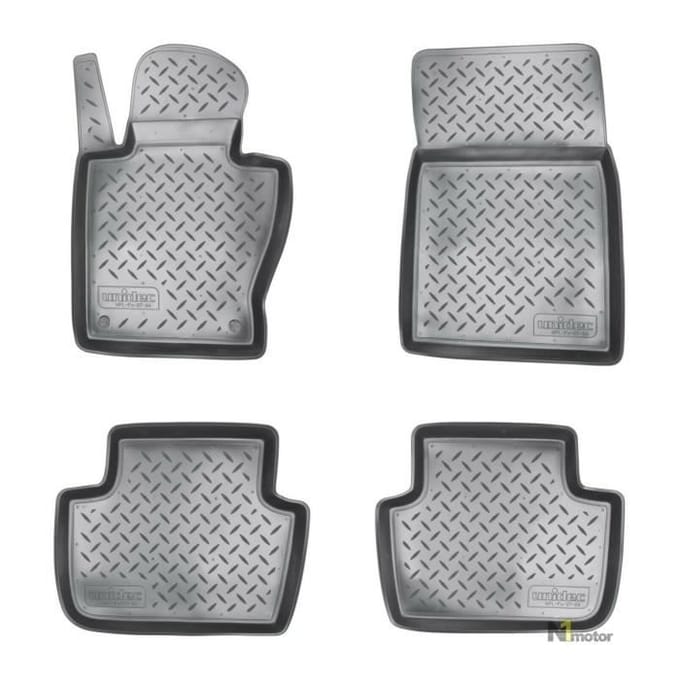 NORM Liners | Tapis De Sol En Caoutchouc TPE Toutes Saisones Pour Bmw X3 E83 2003-2010 noir