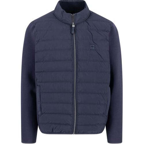Fynch-Hatton Uni Color Padded Hybrid Jacket Dark Navy / male