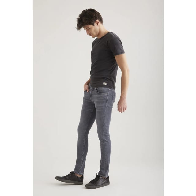 Cup of Joe Leo heren slim-fit jeans smoke grey
