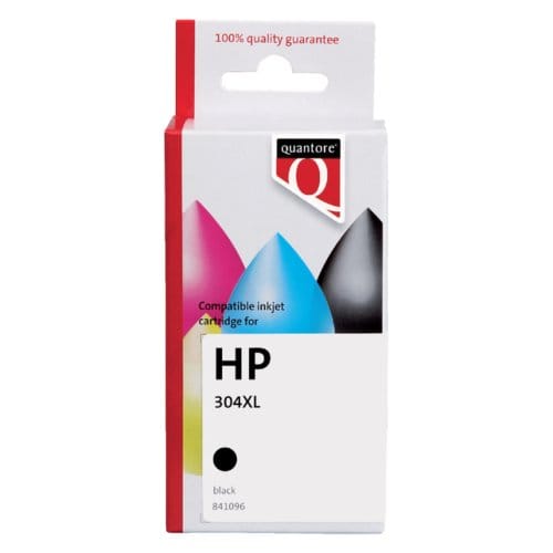 Inktcartridge Quantore alternatief tbv HP N9K08AE304XL zwart | 1 stuk