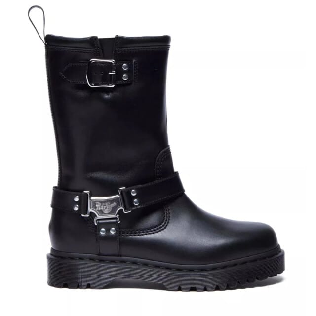 Dr. Martens Anistone Hi biker boot black