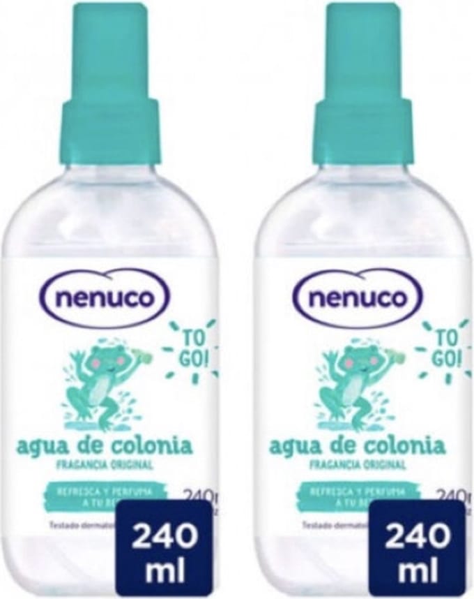 PROMO 2 stuks - Nenuco - NENUCO - eau de cologne - spray 240 ml