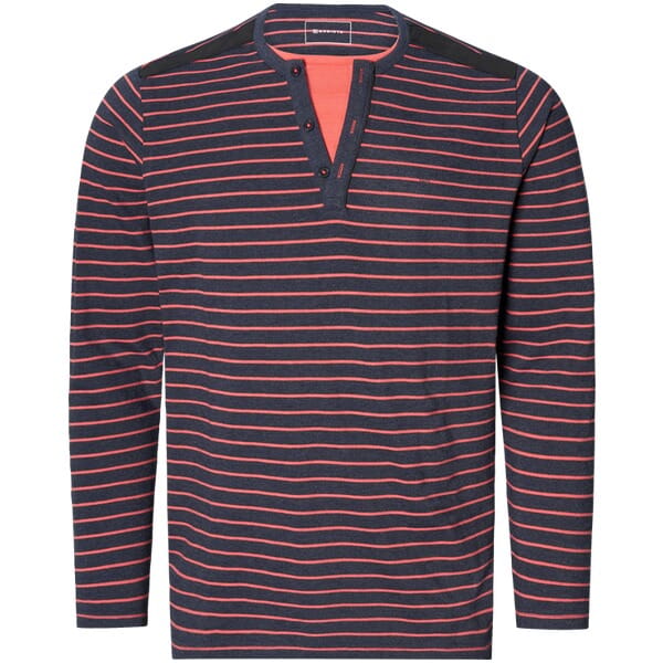 Babista herren Shirt Met Lange Mouwen - 68/70 - lichtrood - Plus Size