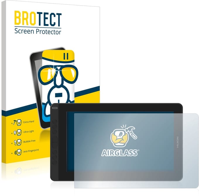Screenprotector voor Huion Kamvas 13 Beschermglas transparant
