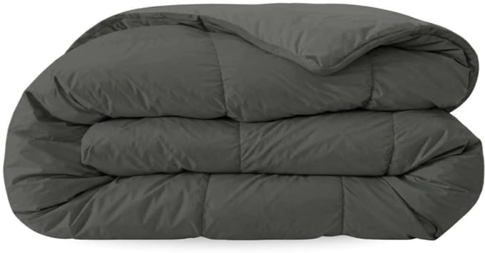 Zelesta Comfort Uni Zomerdekbed - Antraciet 200x200cm