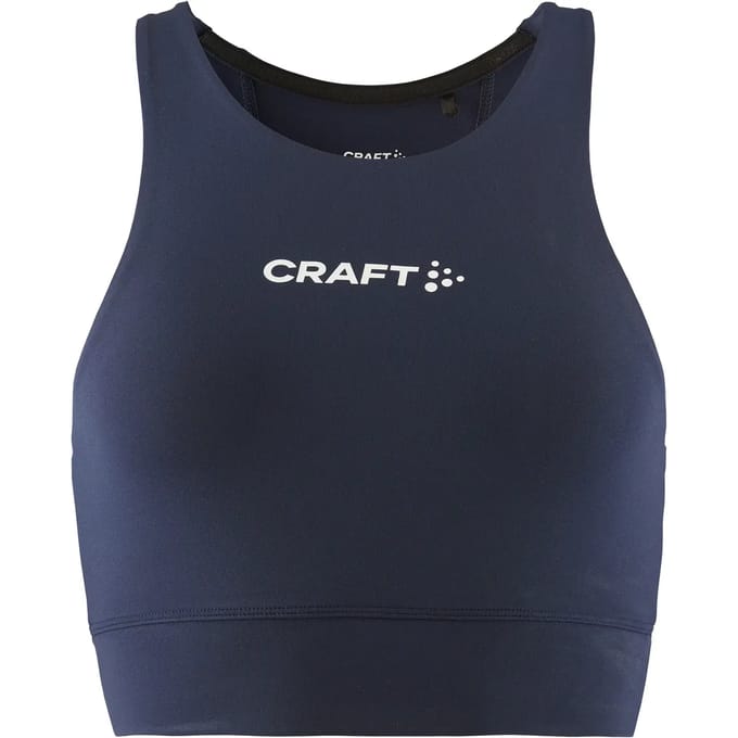 Craft Rush 2.0 Crop Top Dames - Marine | Maat: S