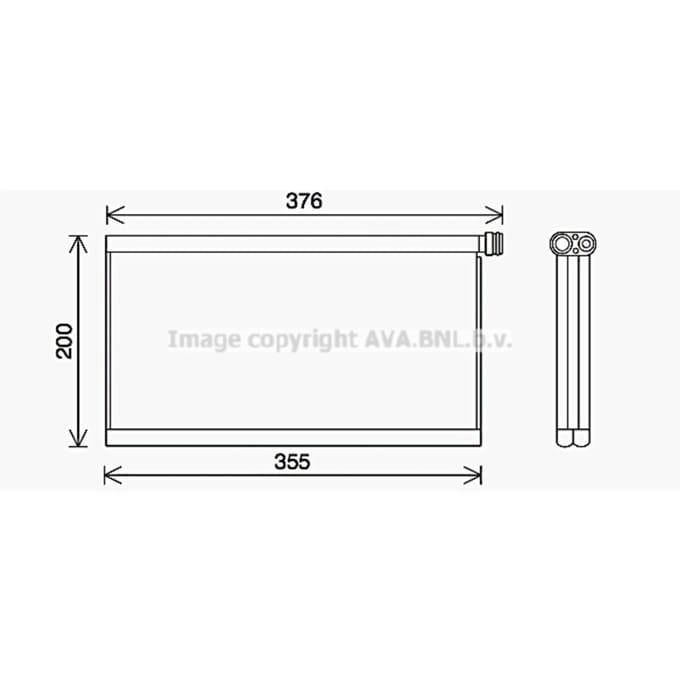 Verdamper, airconditioning HIGHWAY AUTOMOTIVE SCV061