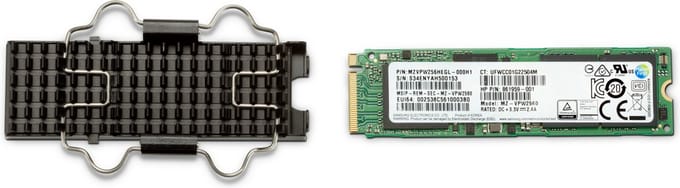 HP Z Turbo Drive - Solid state drive - 256 GB - intern - promo - voor Workstation Z2 G4
